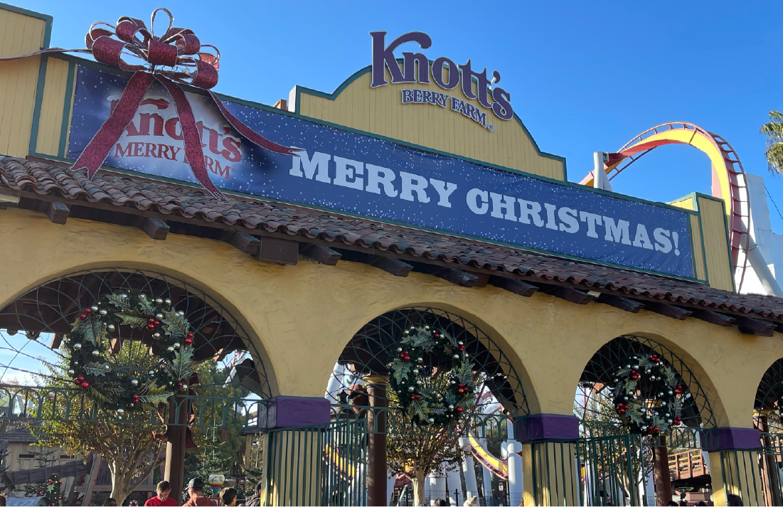 Knott's Merry Farm 2025 Entrance Gate