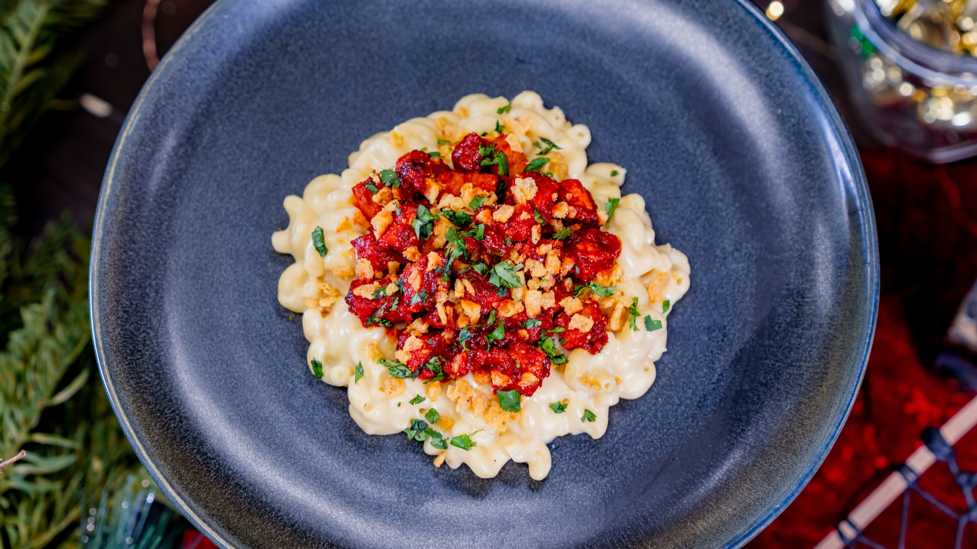 Festival of Holidays - Al Pastor Mac & Cheese