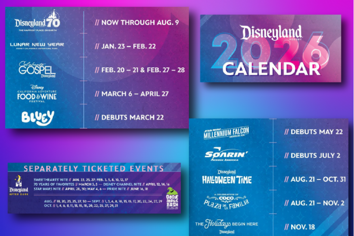 Disneyland Event Dates for 2025