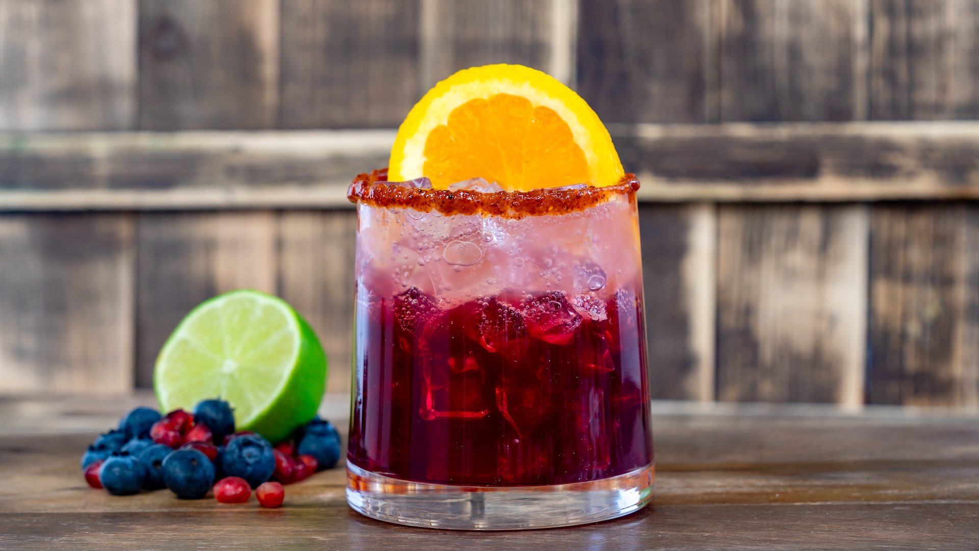 Festival of Holidays - Berry Pomegranate Paloma