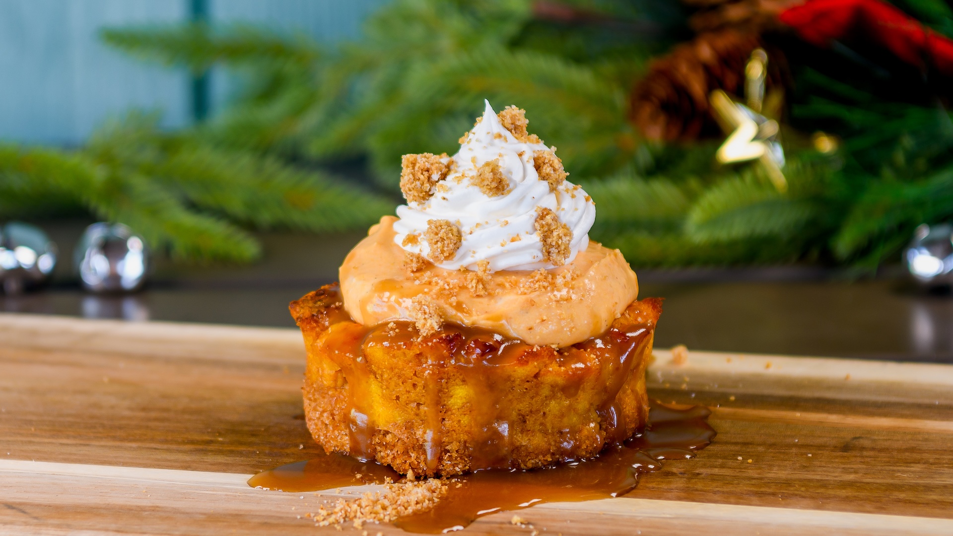Festival of Holidays - Pumpkin Cheesecake Bread Pudding