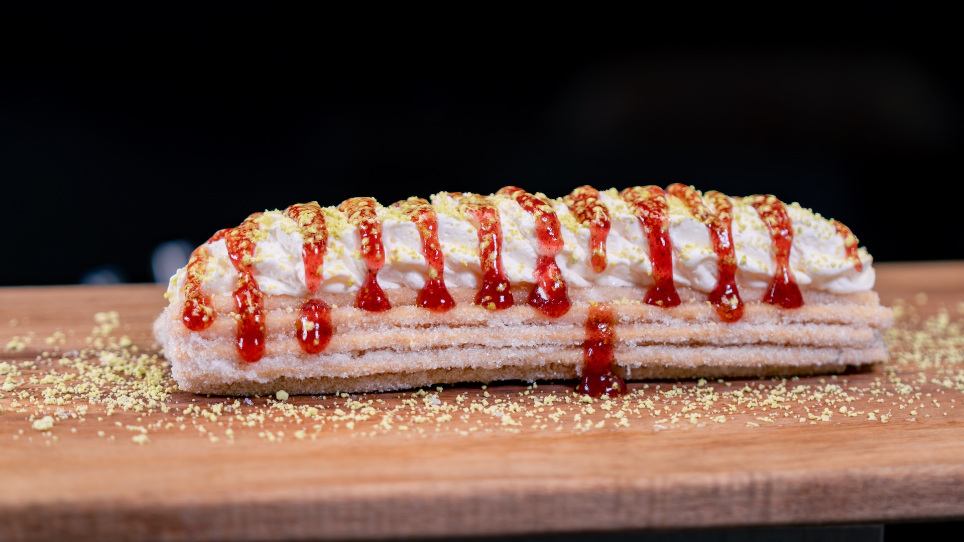 Festival of Holidays - Strawberry Basil Churro