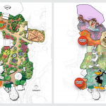 New Looney Tunes Land Concept Art at Six Flags Magic Mountain