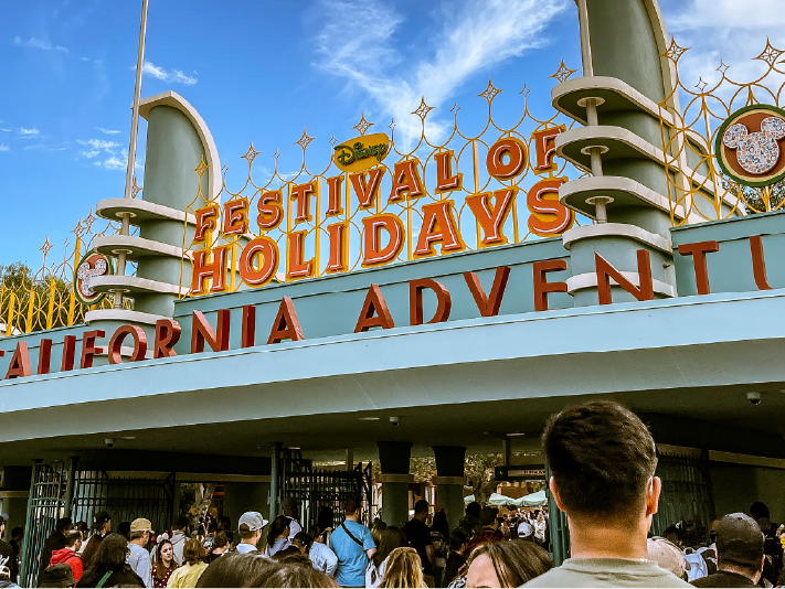 Entrance Gate at Disney California Adventure Park