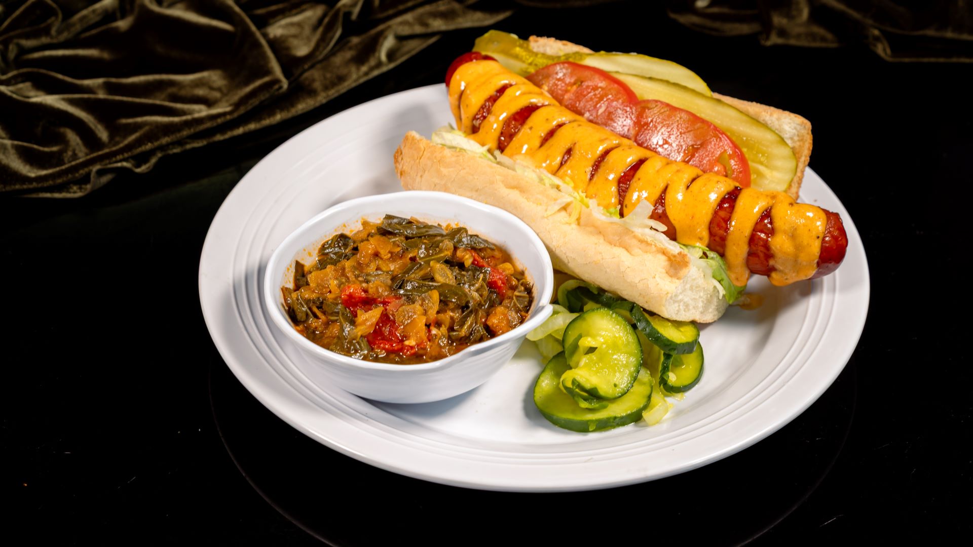 Andouille Sausage Po Boy Tianas Palace