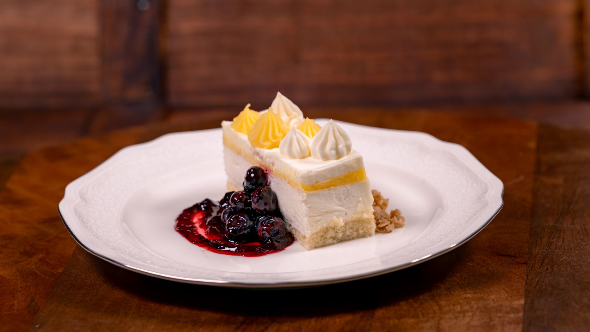 Lemon Ice Box Cake Cafe Orleans Disneyland