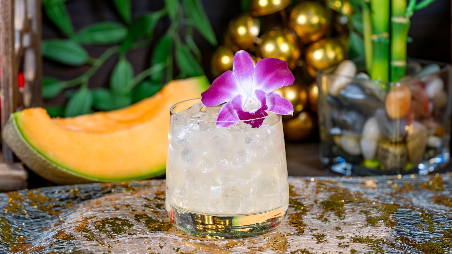 Yuja-Melon Cocktail at Lucky 8 Lantern