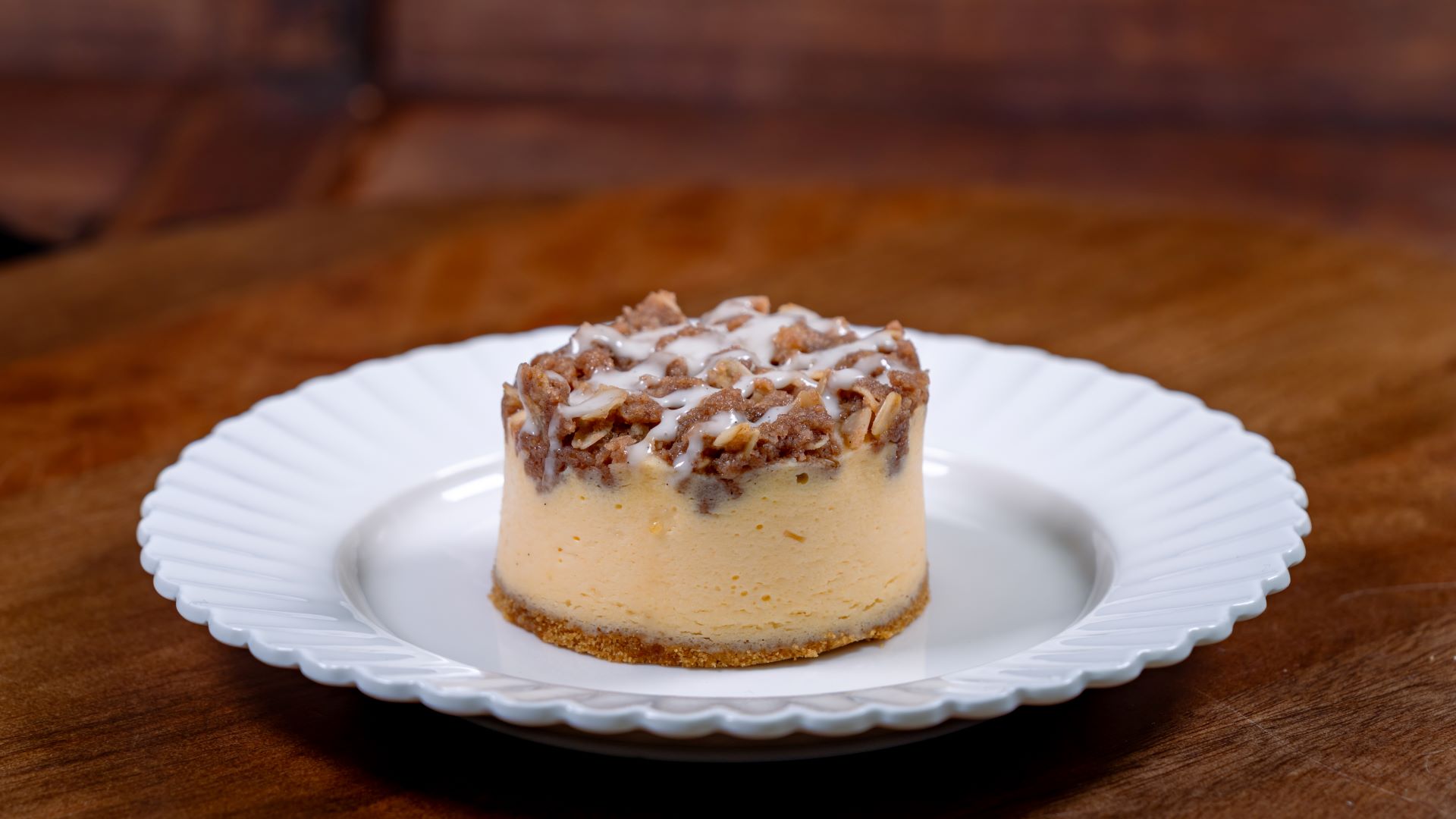 Peach Cobbler Cheesecake