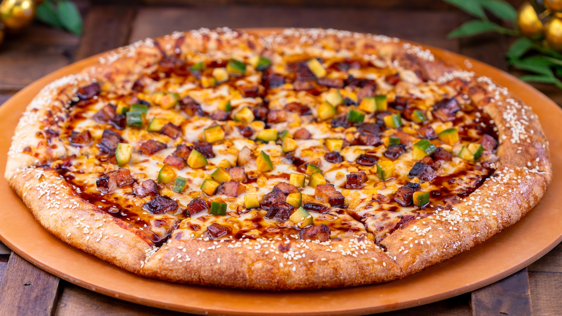 Pork Belly Pizza at Lunar New Year