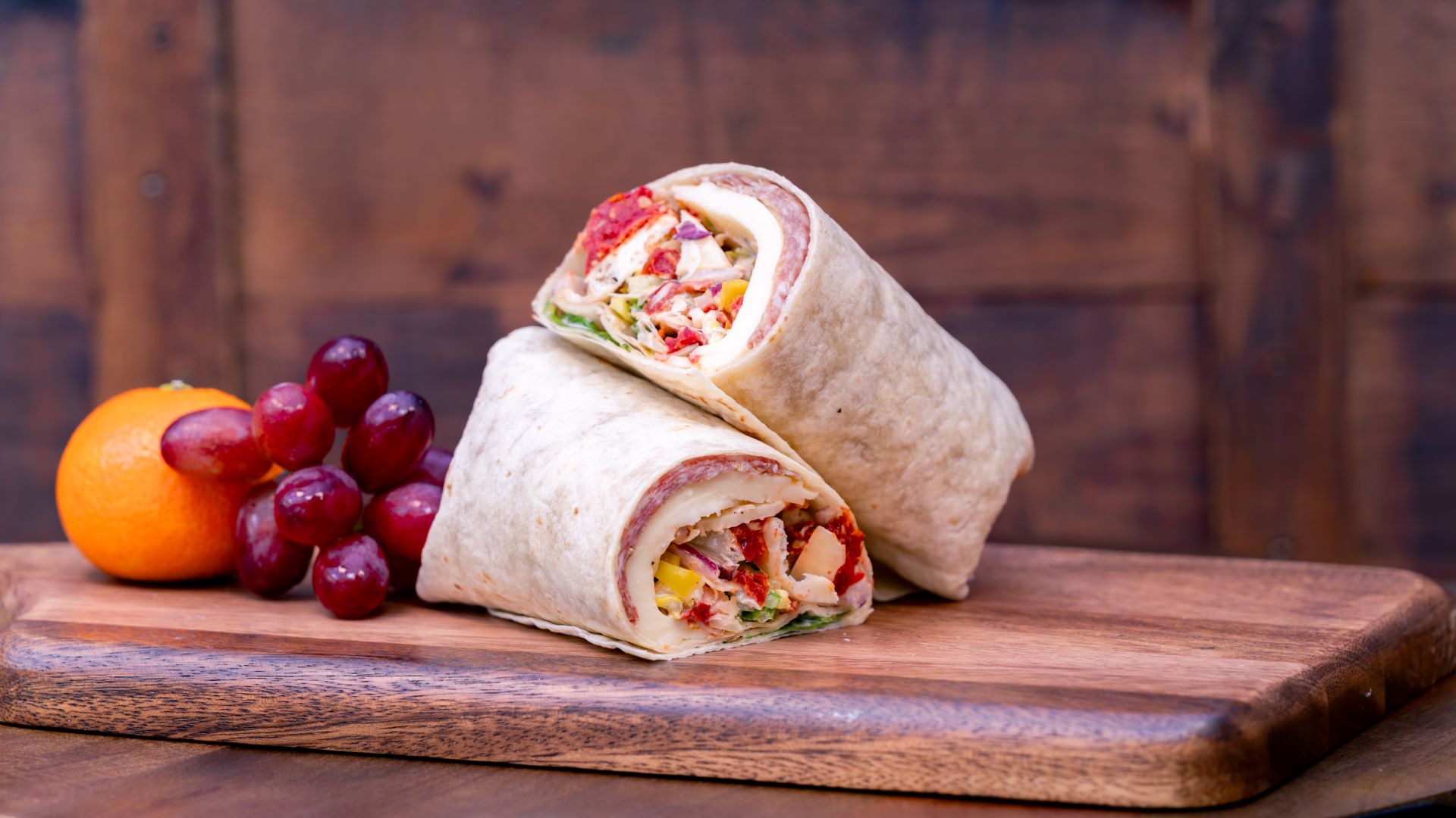 Salami and Provolone Wrap Disneyland