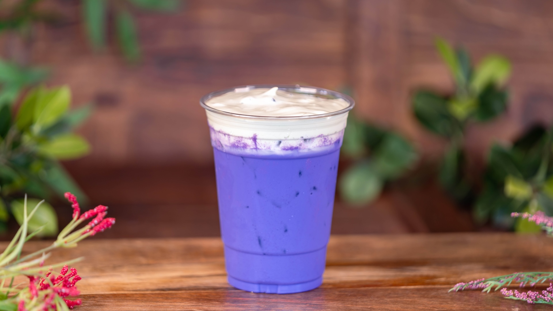 Ube Latte with Matcha Foam DCA Food & Wine Festival 2026
